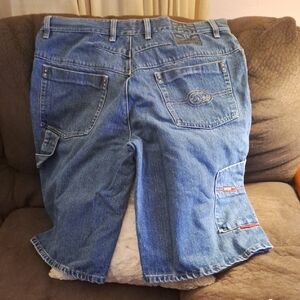 Men's Blue Denim Shorts